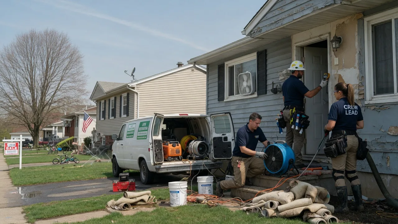 Flood Cleanup in Howard, OH near me